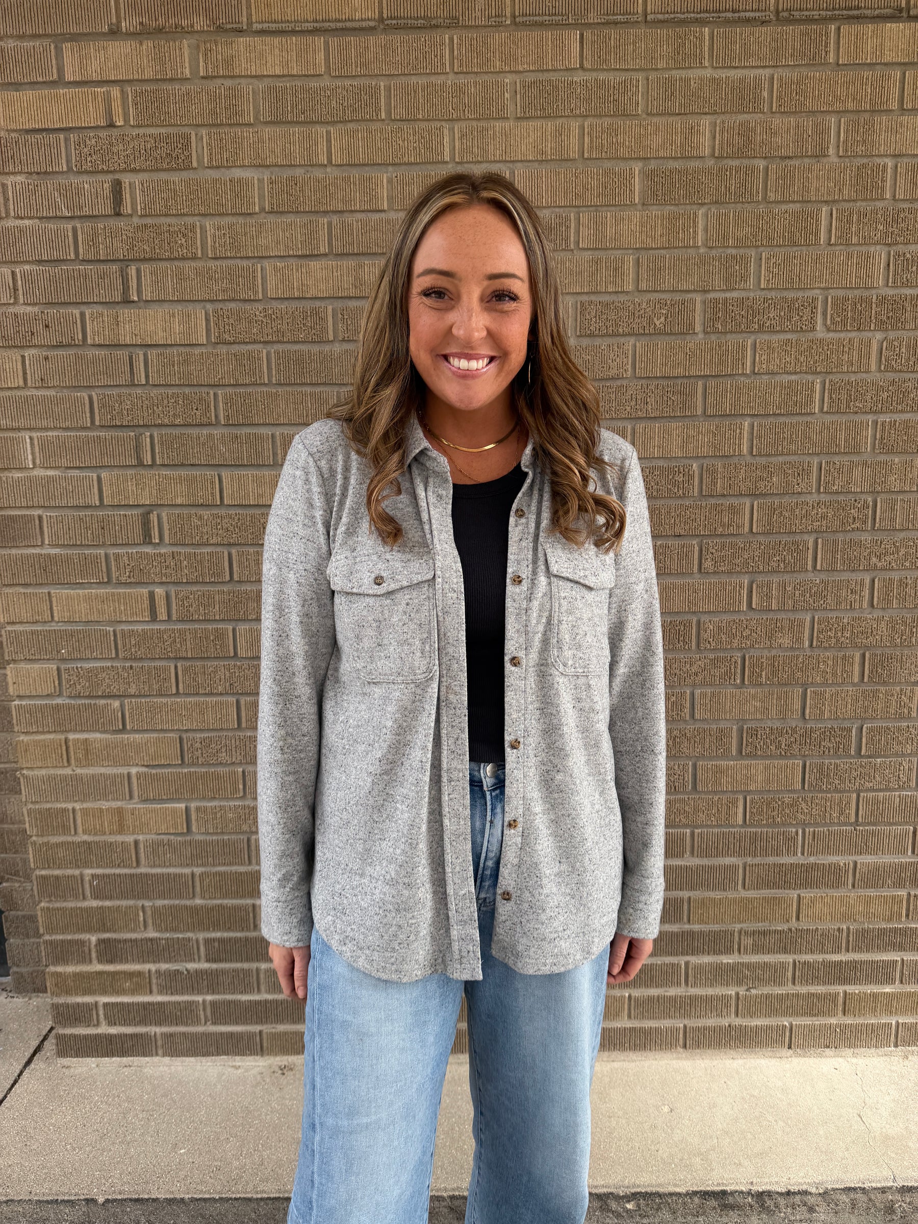 Cassian Top - Heathered