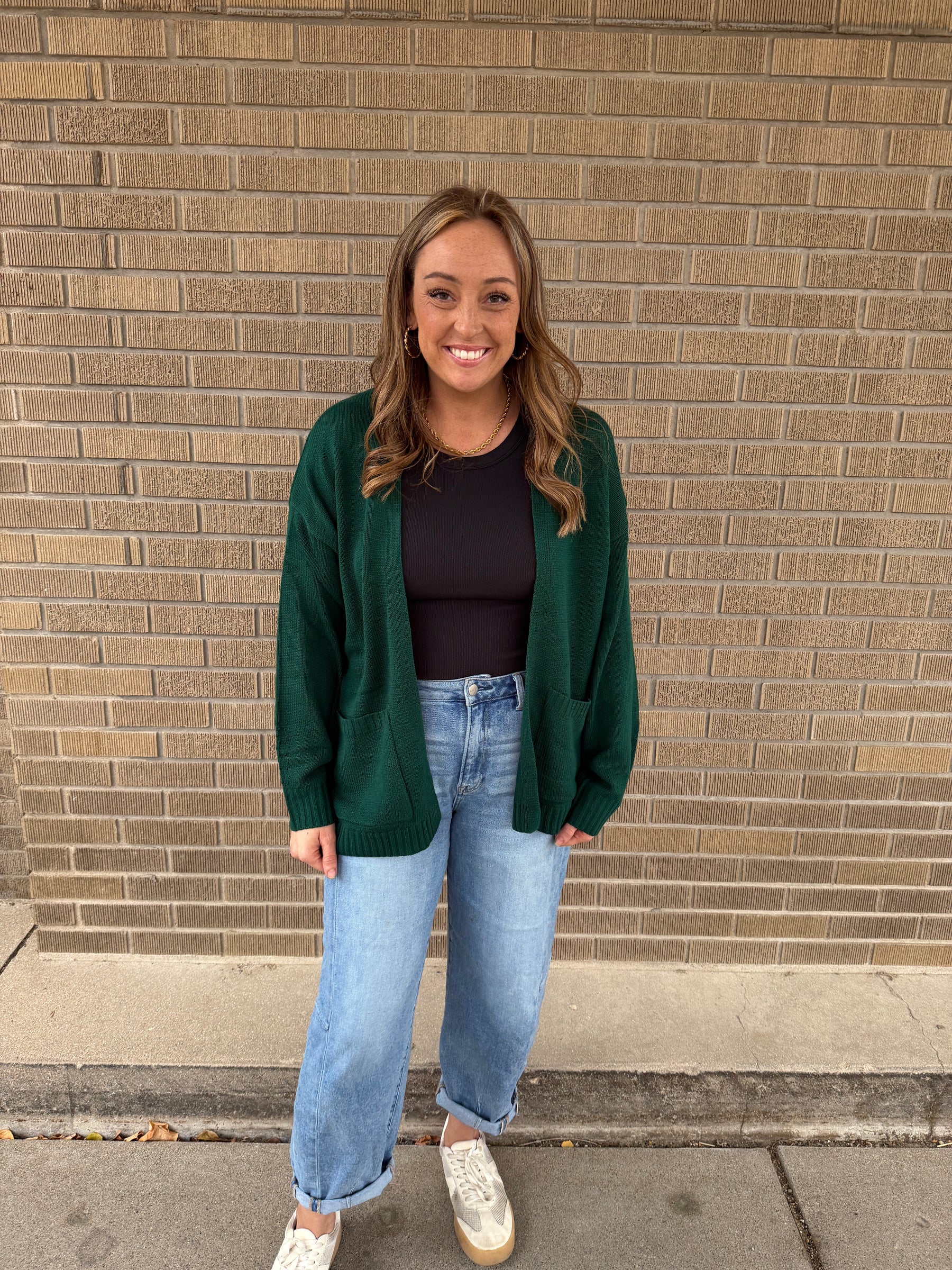 Classic Cardigan - Green