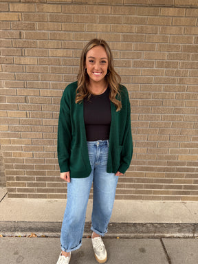 Classic Cardigan - Green