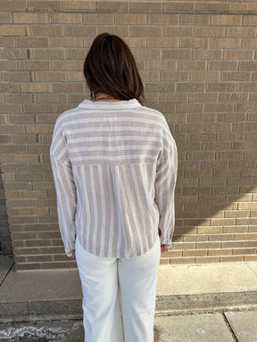 Madelyn Shirt - Pumice Cream