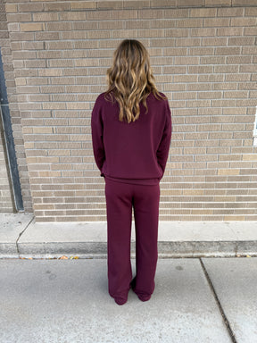 Made of Modal Pants - Dark Cherry