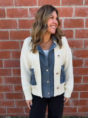 Showstopper Denim Cardi Jacket