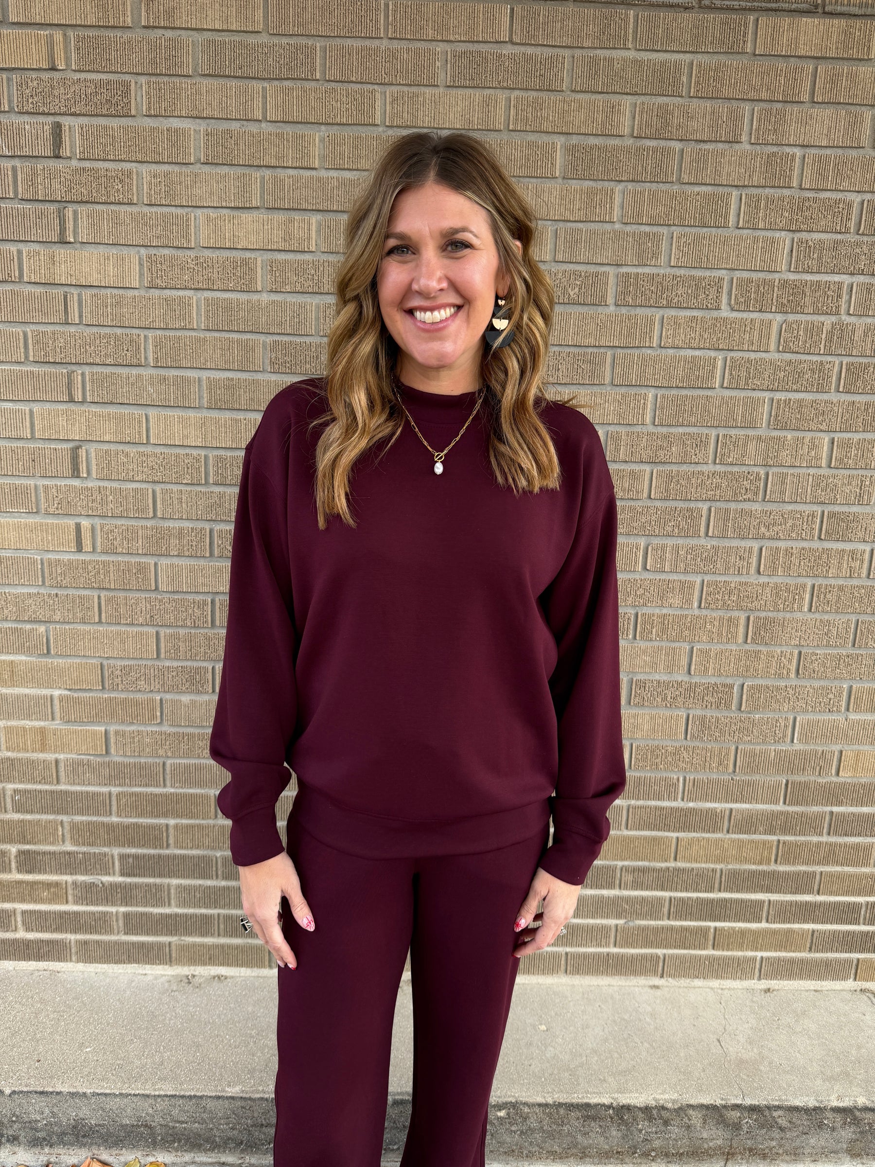 Made of Modal Pants - Dark Cherry