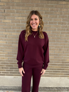 Made of Modal Pants - Dark Cherry