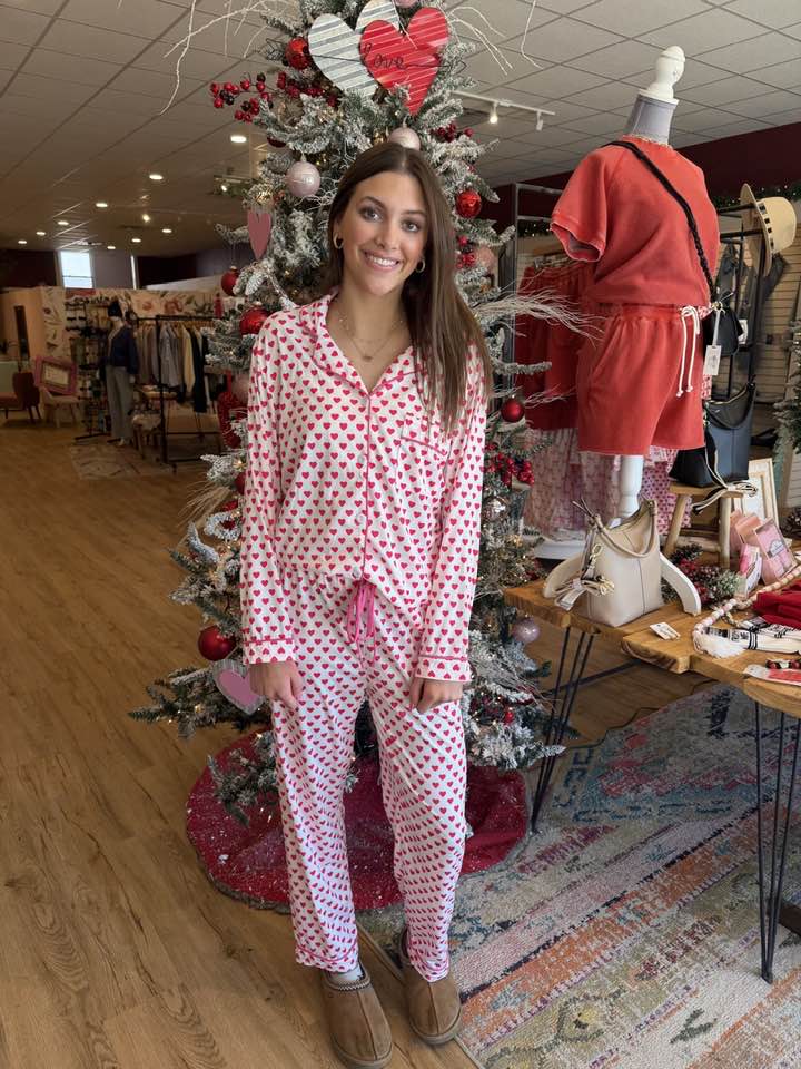 Heart Pajama Set