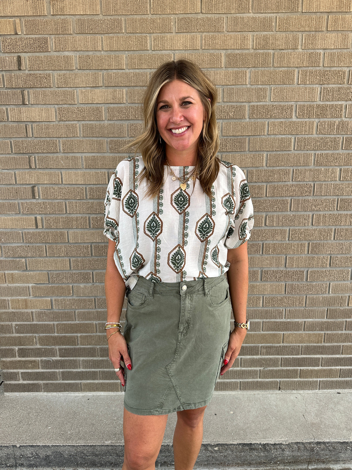 Garden Party Blouse