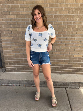 Let's Go Girls Floral Top