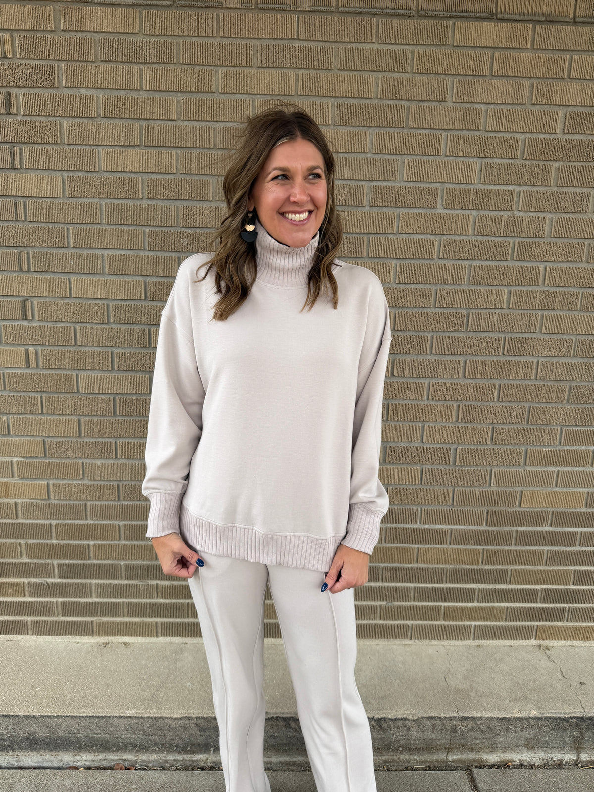 Mocha Modal Pullover