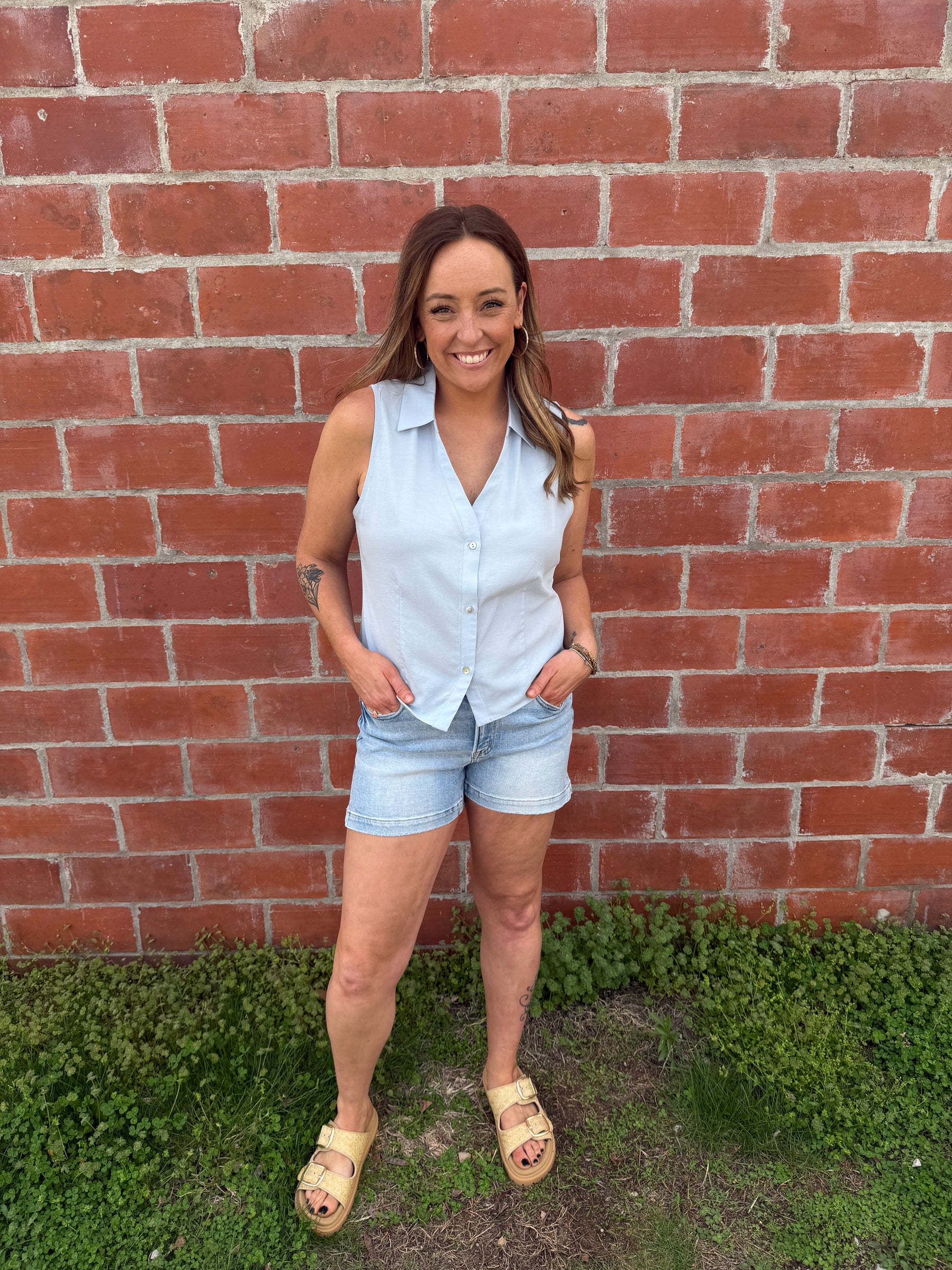 Biz after Five Tank - Blue
