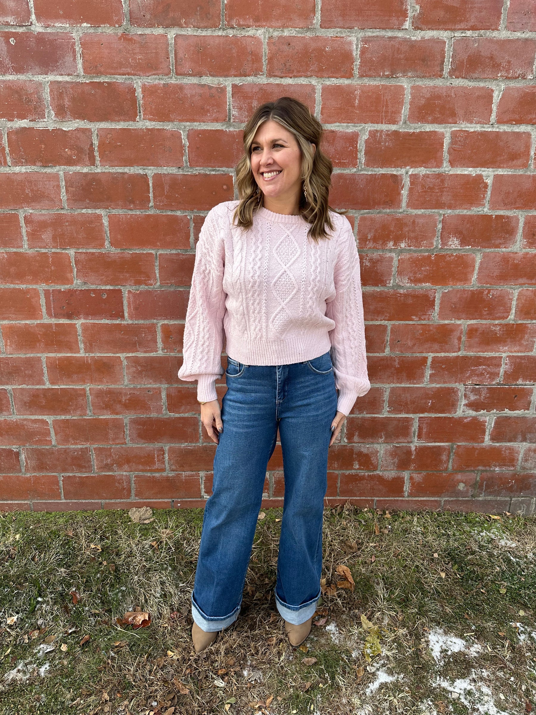 Baby Pink Sweater