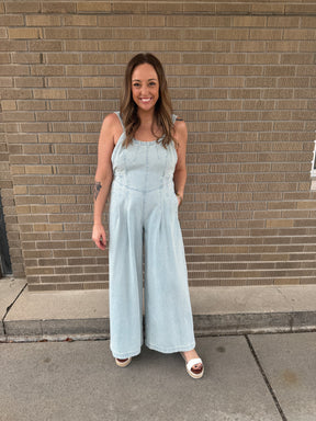 That One Denim Jumpsuit