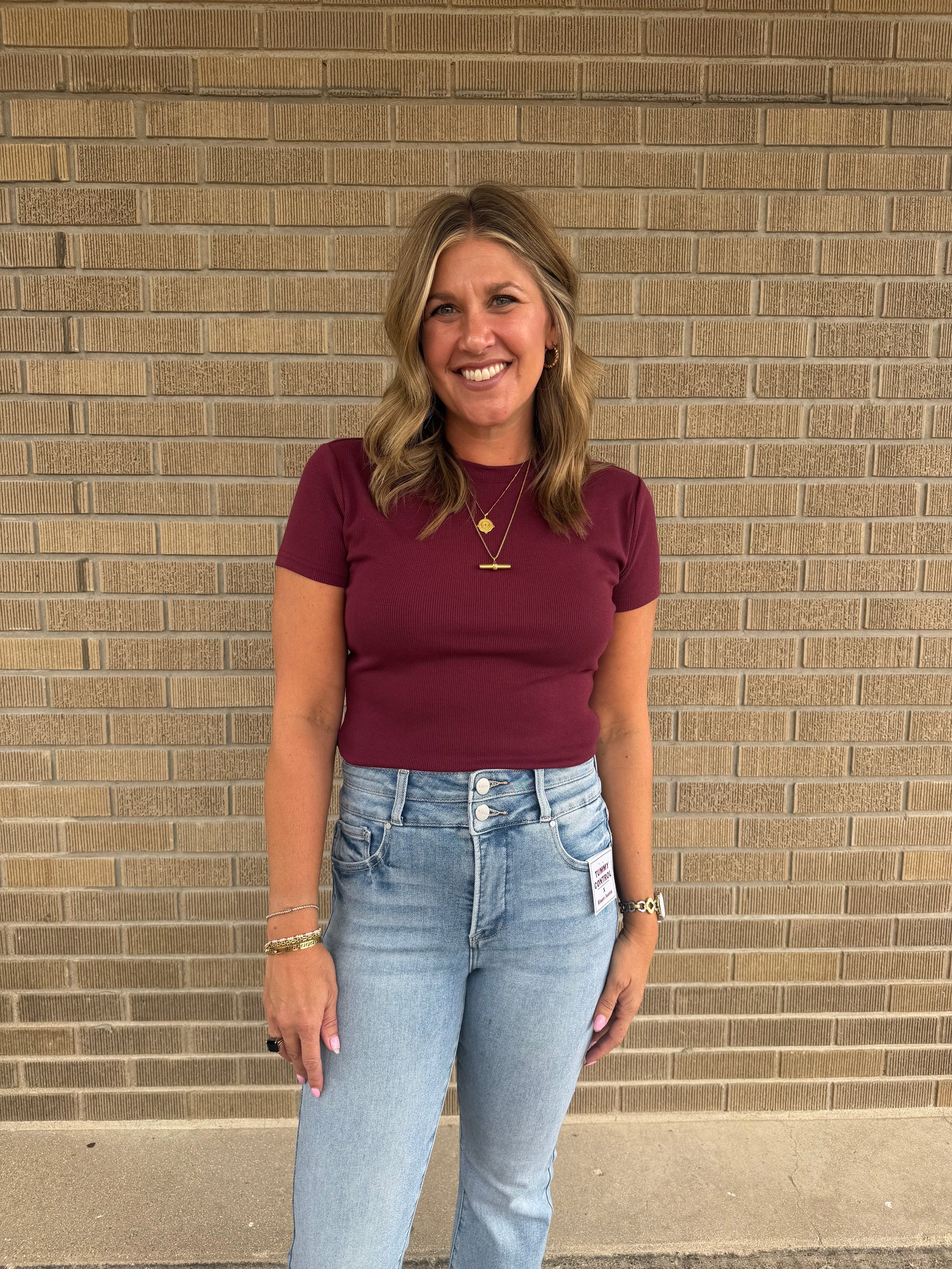 Annie Tee - Maroon