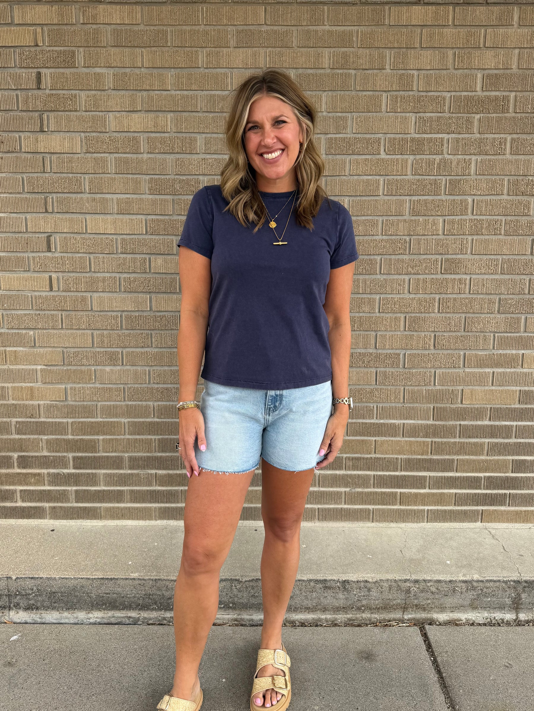 Asher Tee - Navy
