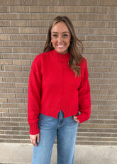 Bold as Love Red Sweater