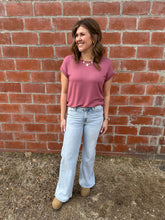 Pretty In Marsala Top