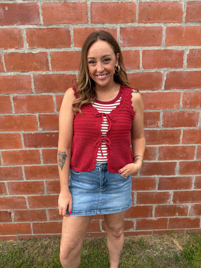 Risen Denim Skort