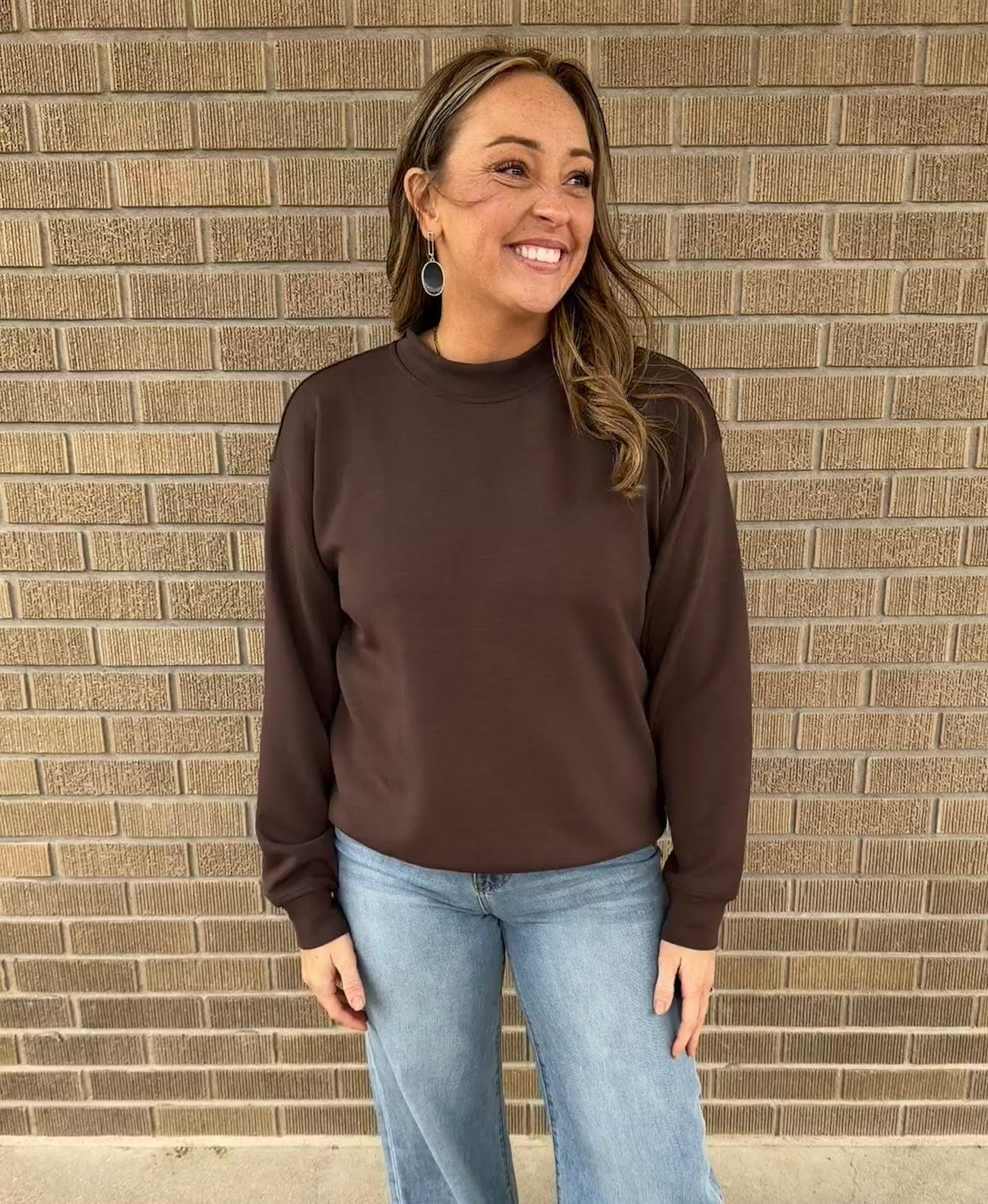 Modal Pullover - Espresso