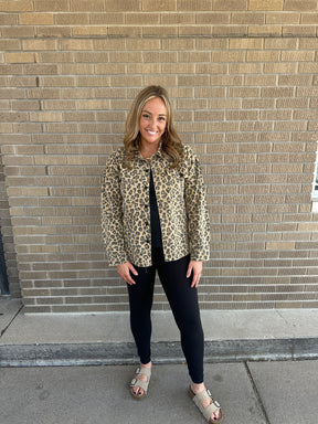 Leopard Shacket