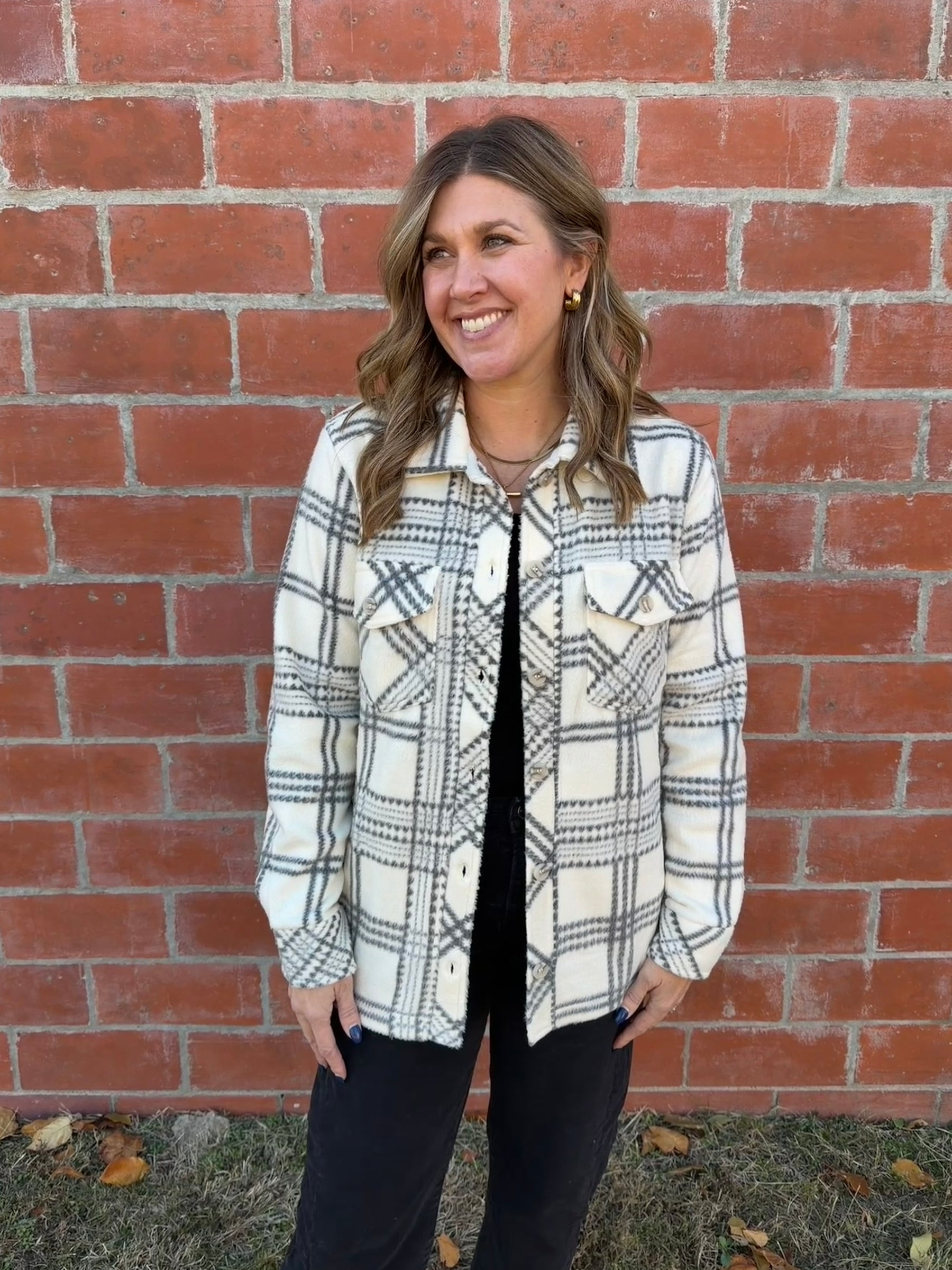 Sante Fe Jacket - Tofu Ash Plaid