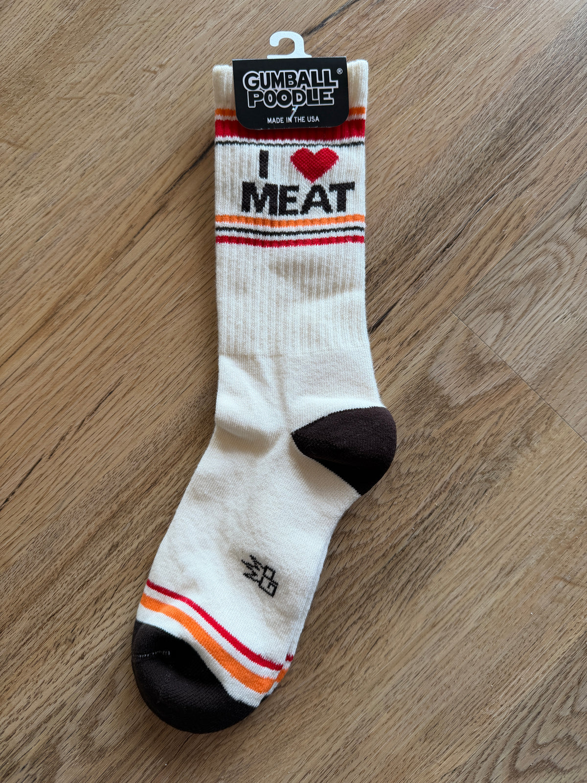 I Love Meat Socks