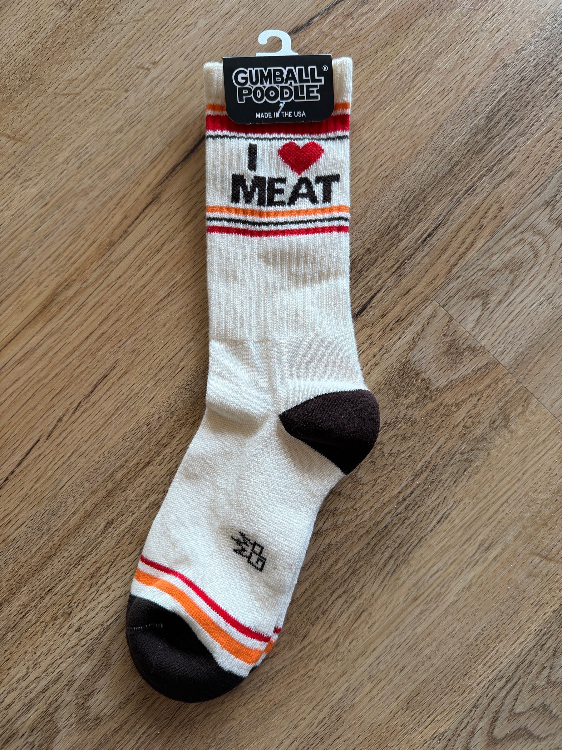 I Love Meat Socks