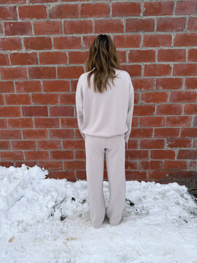 A Touch of Satin Top - Cream