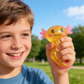 Axolotol Glitter Squishy