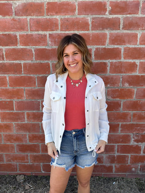 White Gauze Jacket
