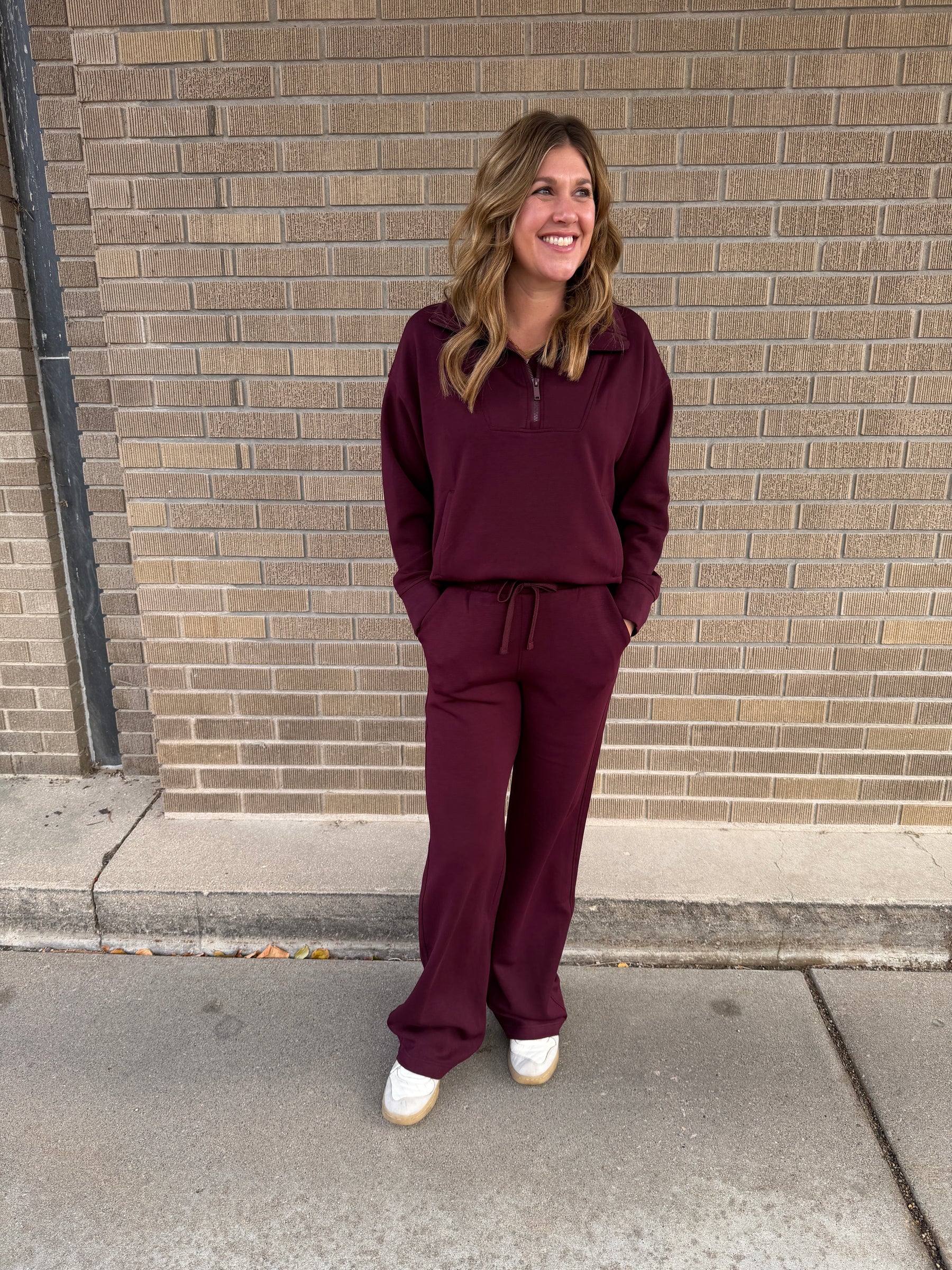 Made of Modal Pants - Dark Cherry