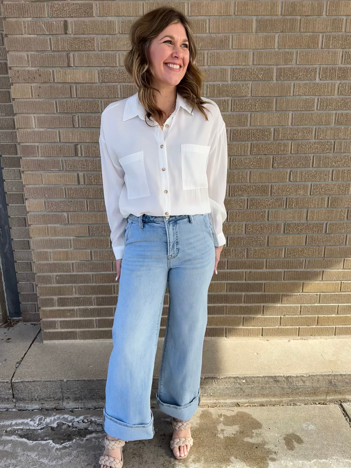 Oversized Button Down