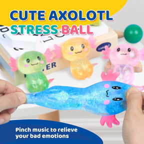 Axolotol Glitter Squishy