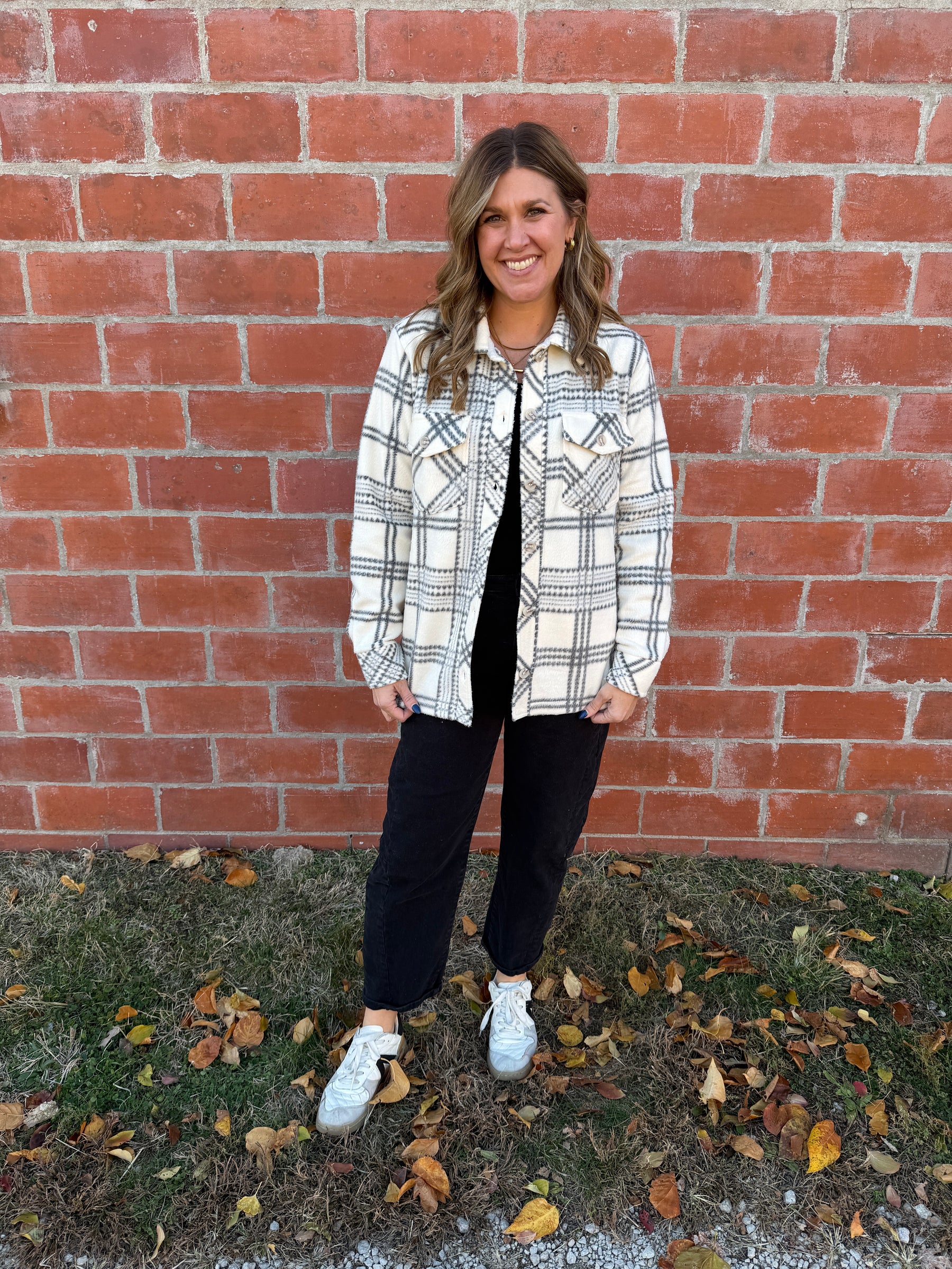 Sante Fe Jacket - Tofu Ash Plaid