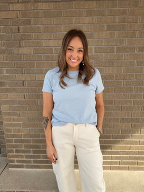 Asher Tee - Powder Blue