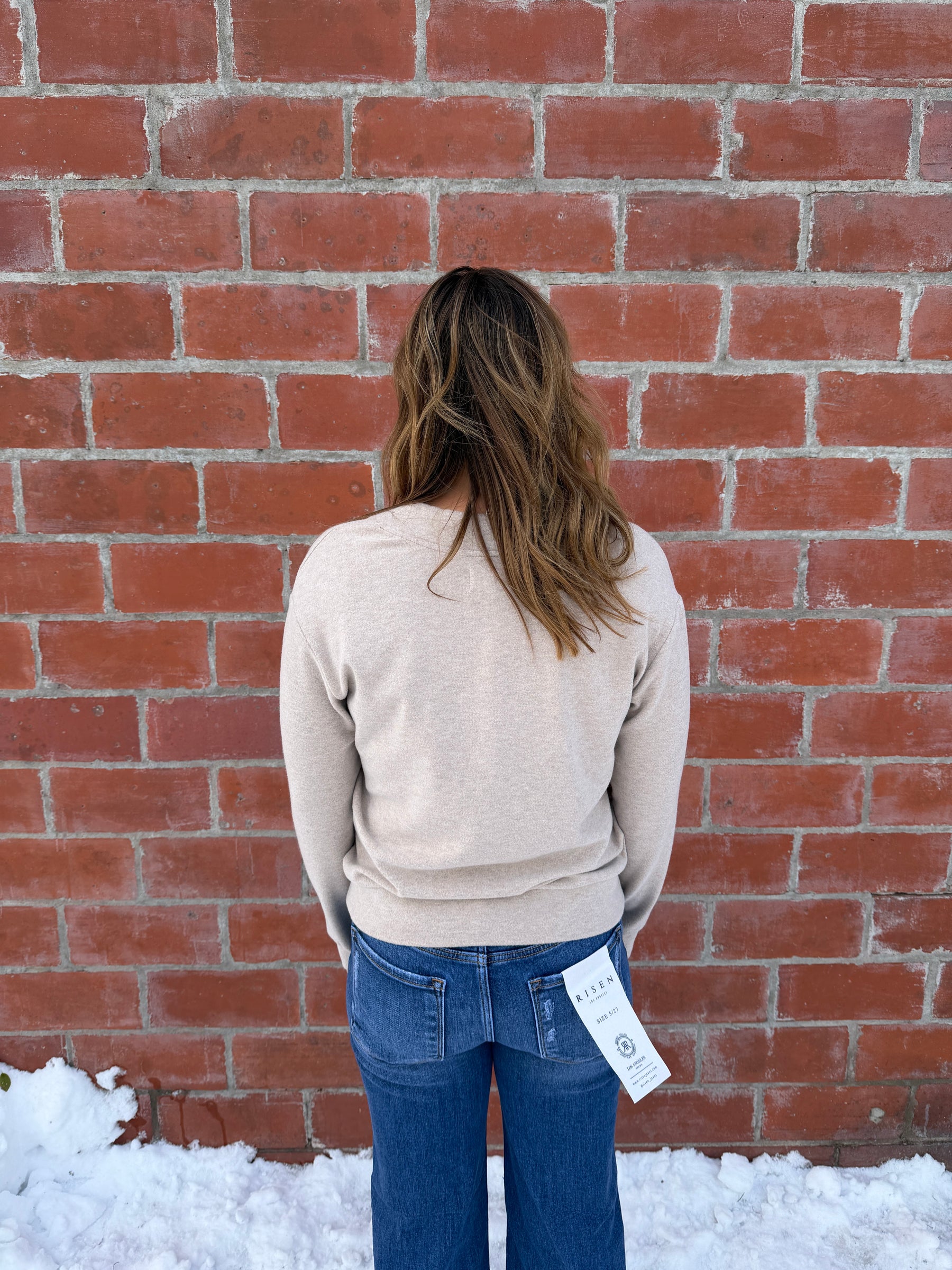 Manal Top - Heather Stucco