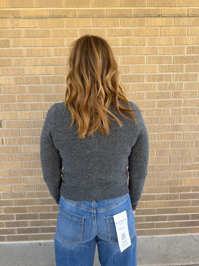 Charcoal Cloud Cardi