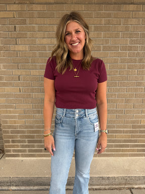 Annie Tee - Maroon