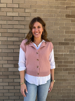 A Mauve Moment Sweater