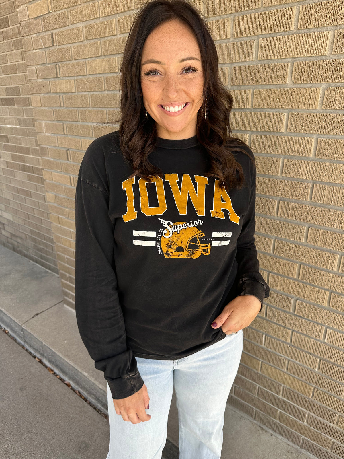 Iowa Mineral Wash Long Sleeve