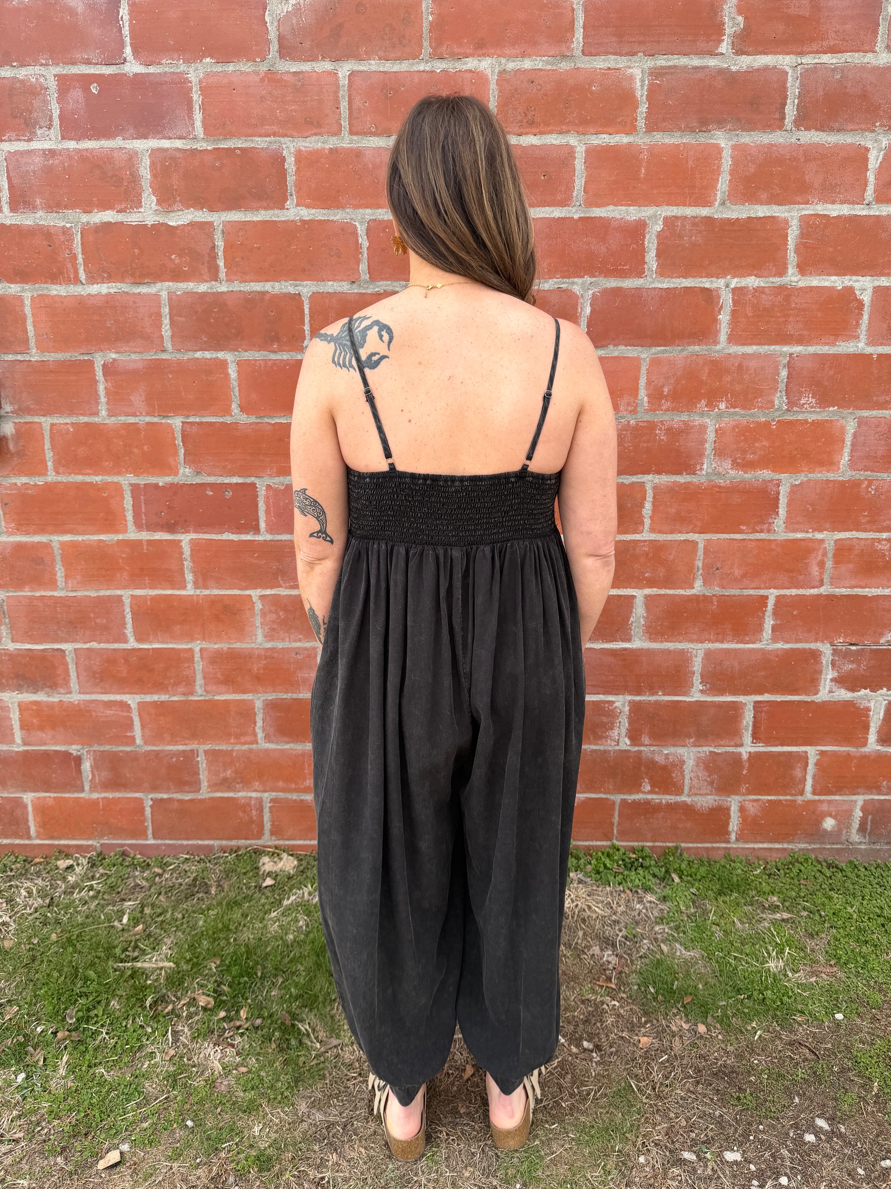 Ash Black Jumpsuit