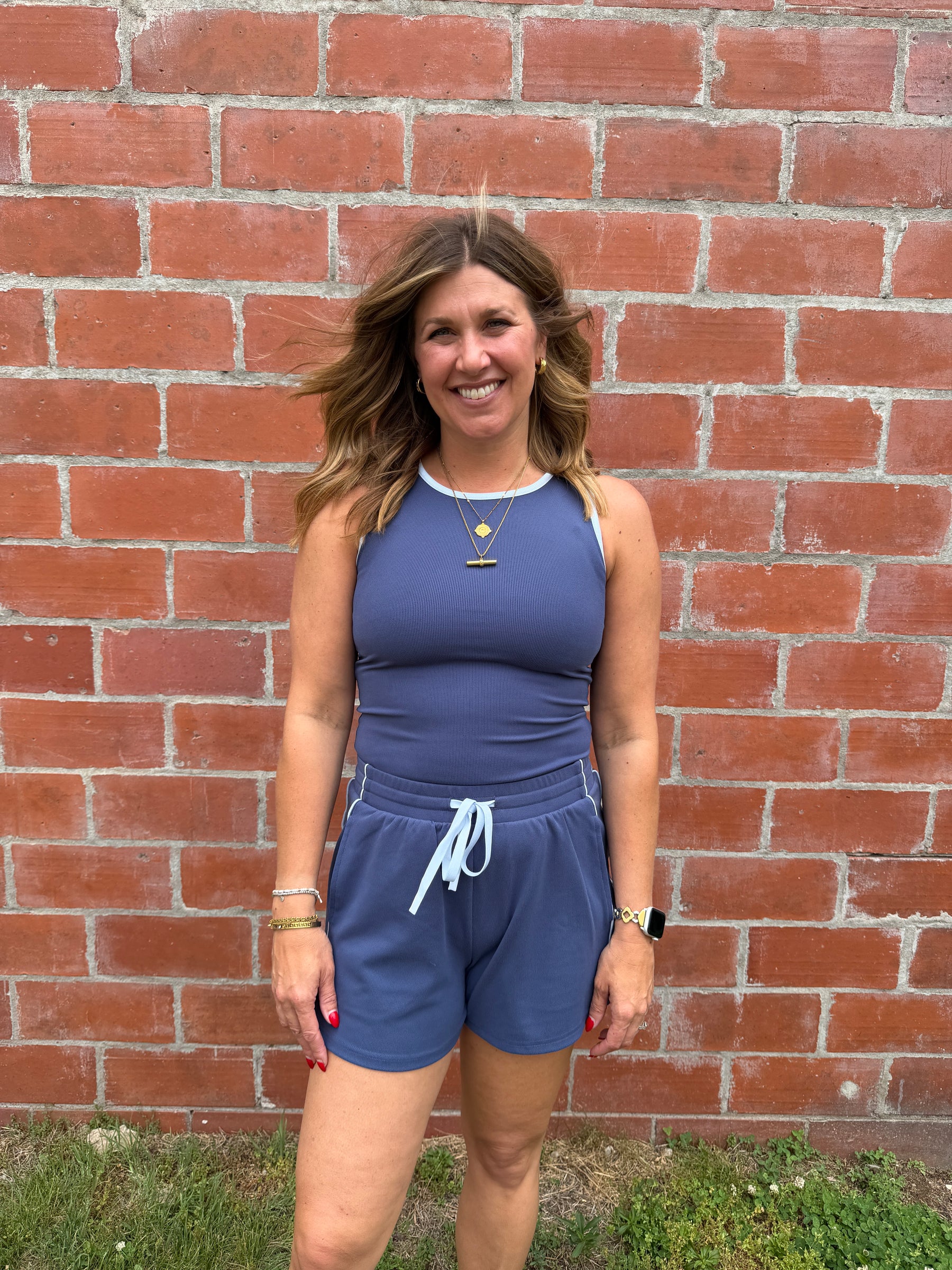 Valley Tank - Navy