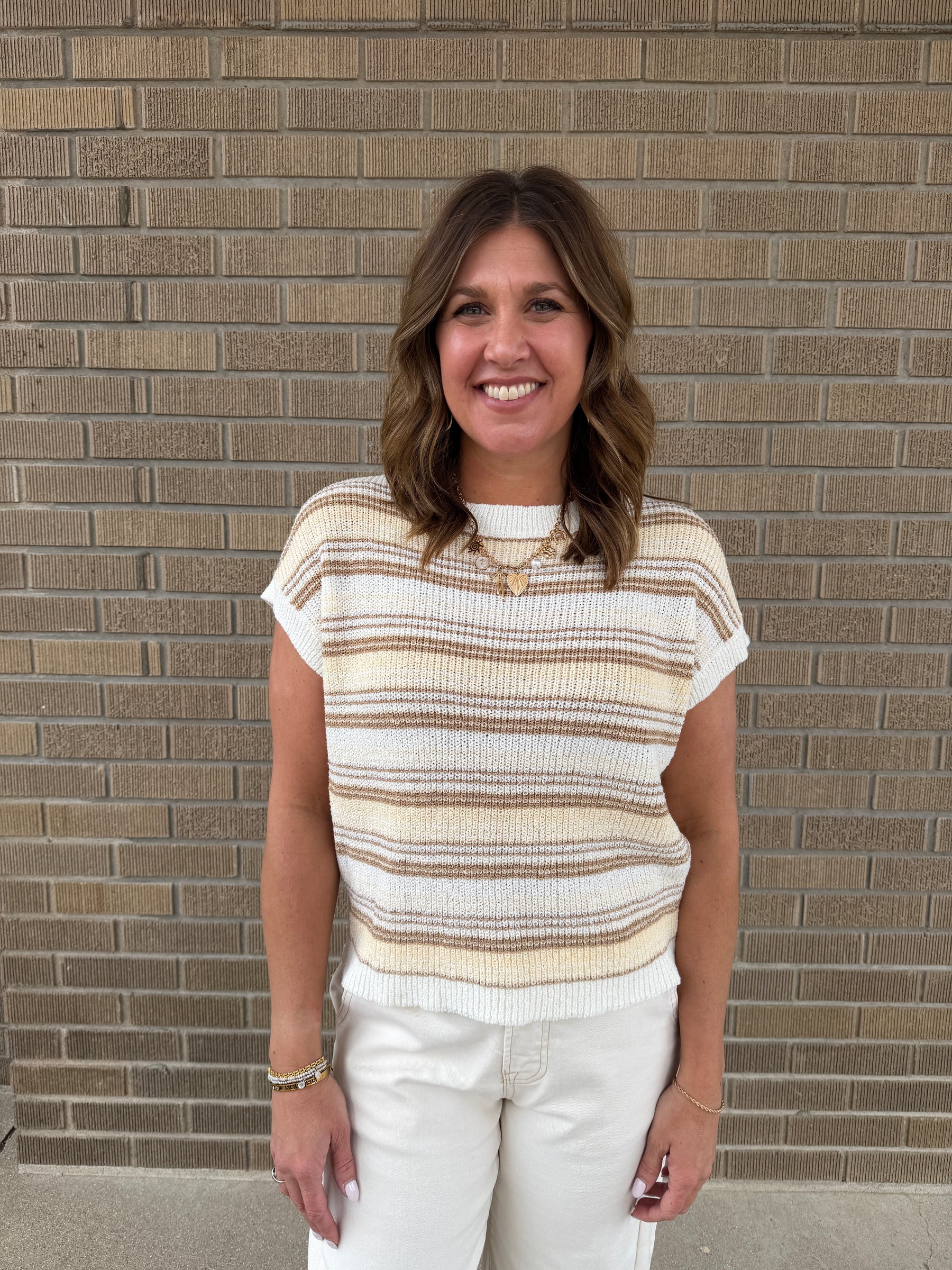 Lightweight Stripe Sweater