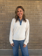 Crest Pullover - Heather Oatmeal