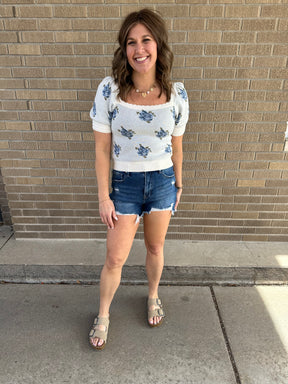 Let's Go Girls Floral Top