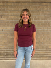Annie Tee - Maroon