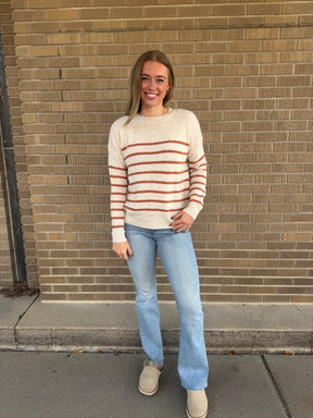 Buttercup Stripe Sweater