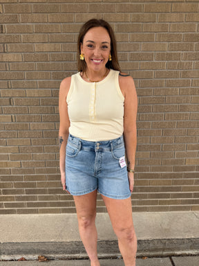 Elowen Tank - Buttercream