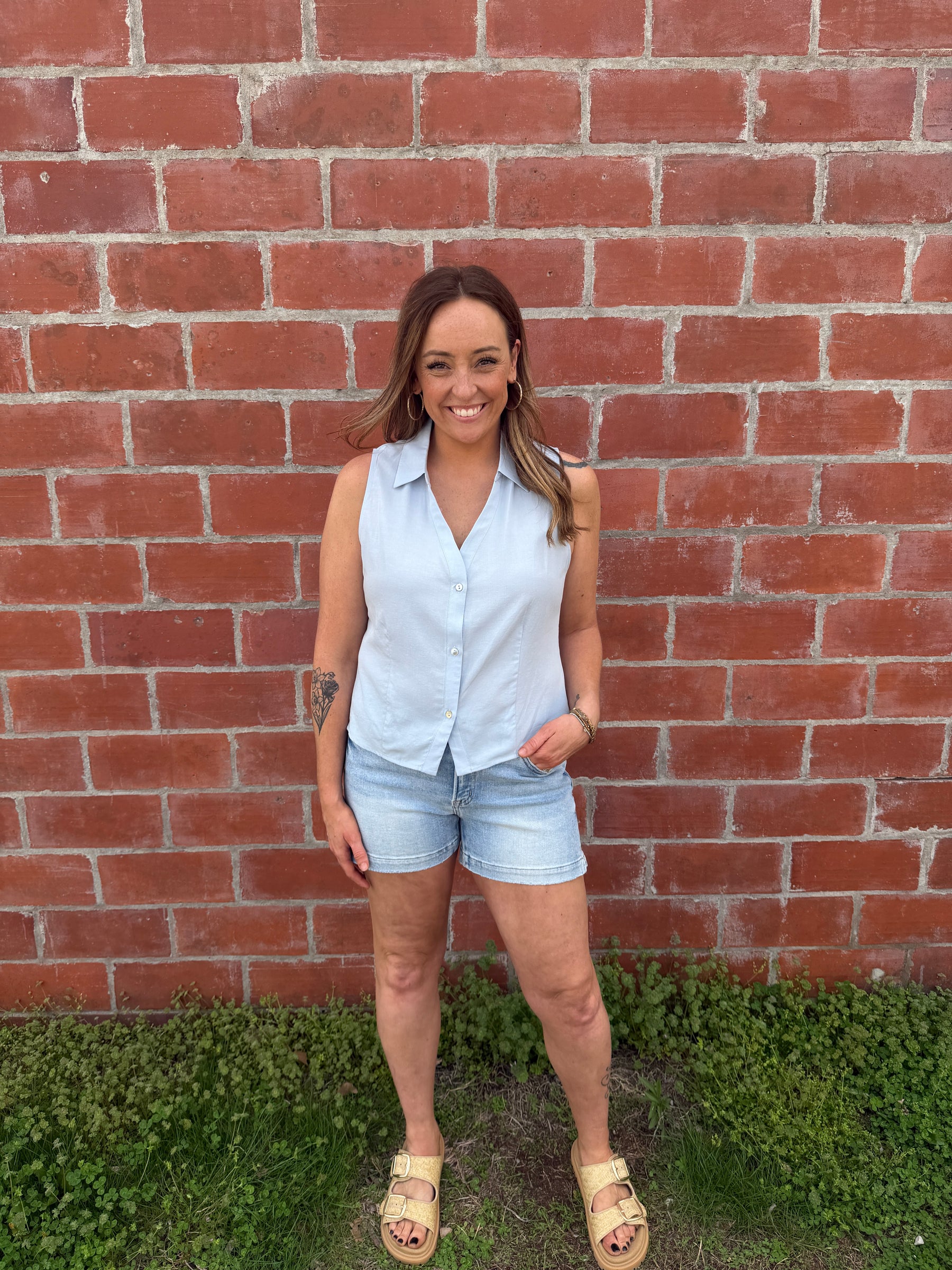 Biz after Five Tank - Blue