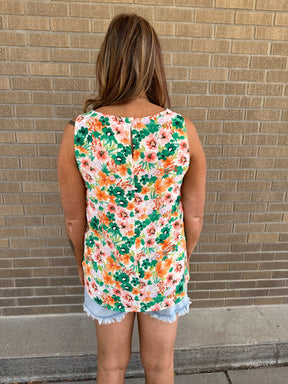 Girls Day Floral Tank