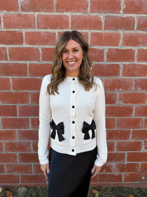 Sweetest Cardigan with Bows