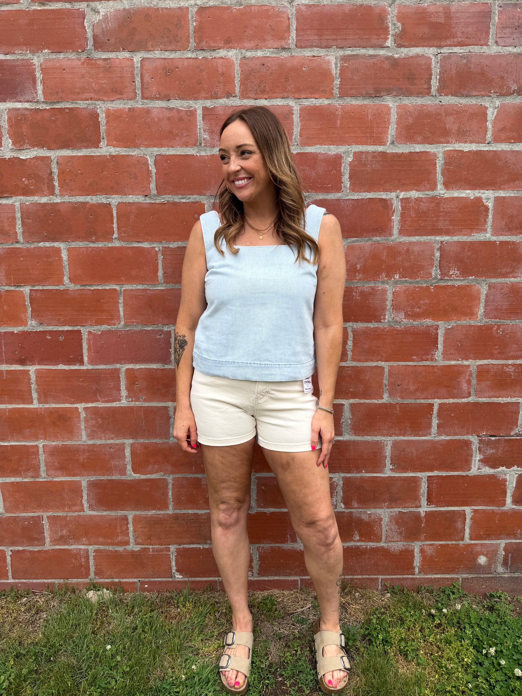 Isla Denim Tank